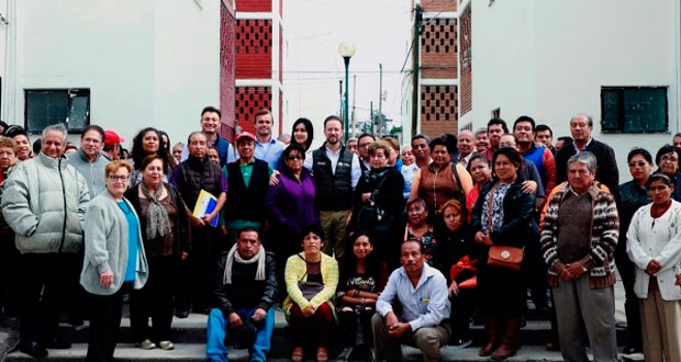 Comuna de Puebla remodela unidad habitacional Independencia