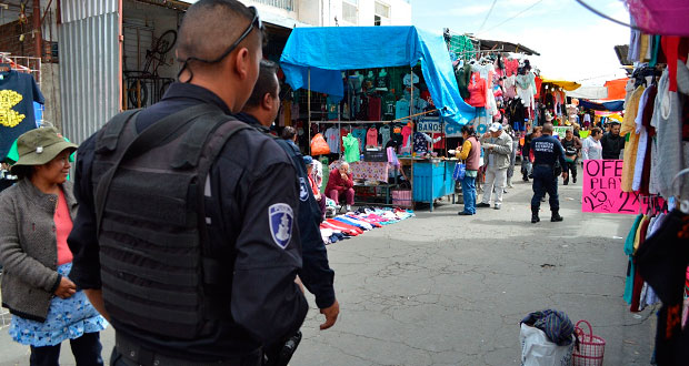Tras balacera, 150 policías de SSP vigilarán tianguis de San Martín