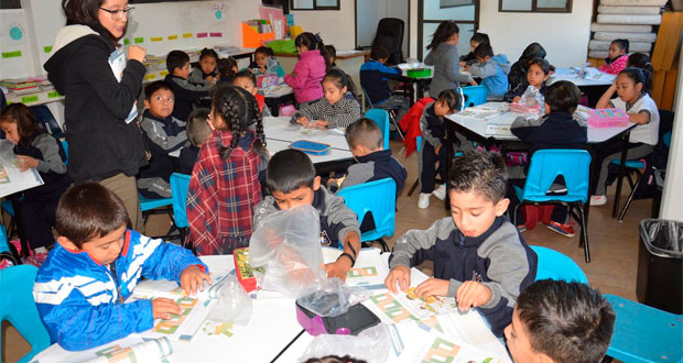 Primaria Lázaro Cárdenas de SPC es reubicada para reanudar clases