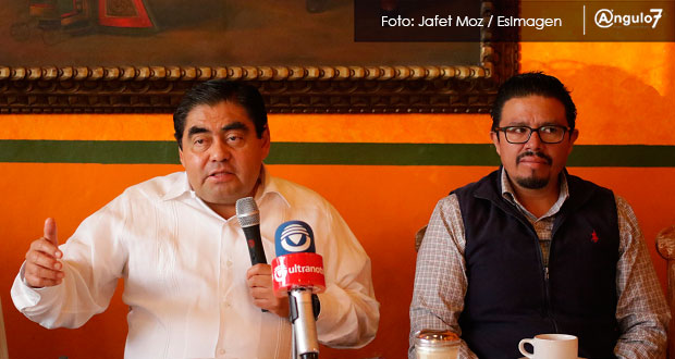 Barbosa afirma que ganará candidatura de Morena a la gubernatura