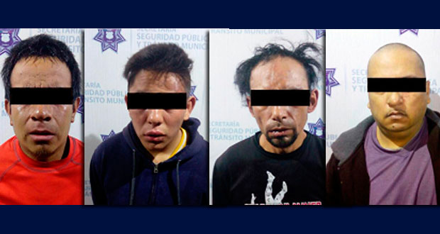 Tras denuncia, arrestan a presunto violador y 3 asaltantes