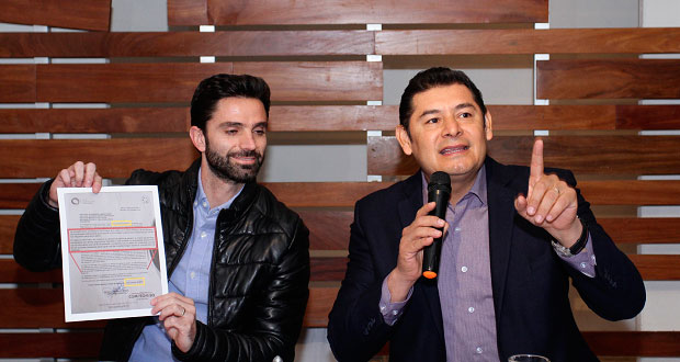 Armenta niega tener candidatura en la bolsa