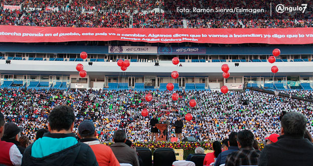 En festejo de 43 años, Antorcha se destapa para ser partido político