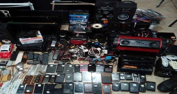 SSP decomisa droga, dinero y armas en Cereso de Huejotzingo