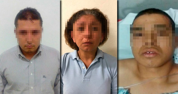 FGE detiene a tres presuntos secuestradores de dos comerciantes