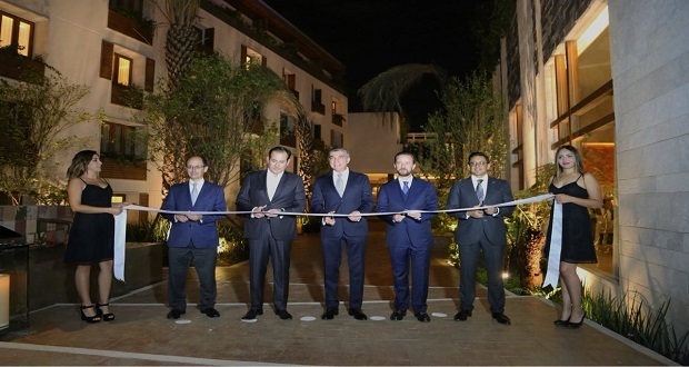 Hotel Cartesiano impulsará economía de Puebla: Gali y Banck