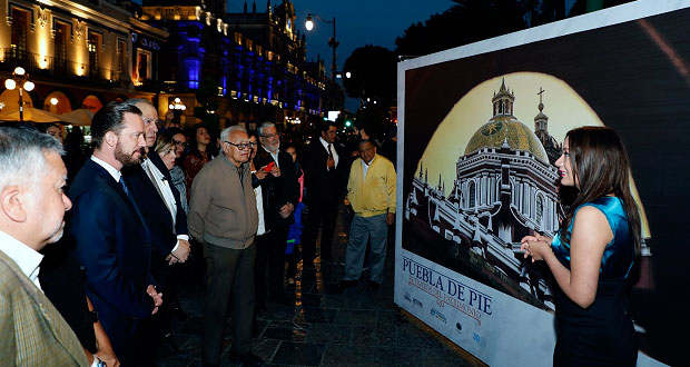 Inauguran exposición fotográfica de inmuebles históricos de Puebla