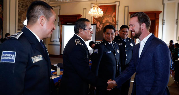 Continúan reuniones para reforzar seguridad en la ciudad de Puebla