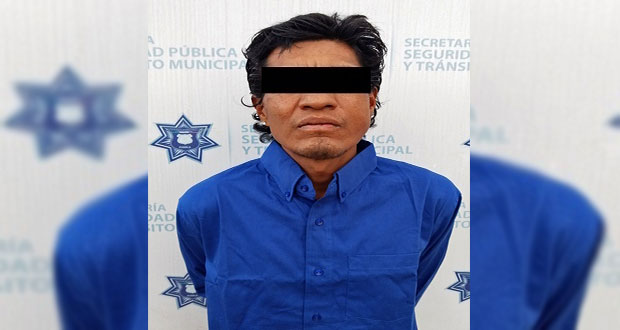 Detienen a presunto asaltante de ruta 65 en Puebla capital