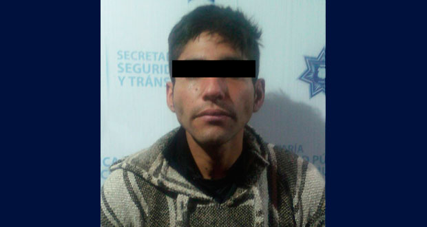 Ssptm detienen a presunto ladrón en colonia Santa María