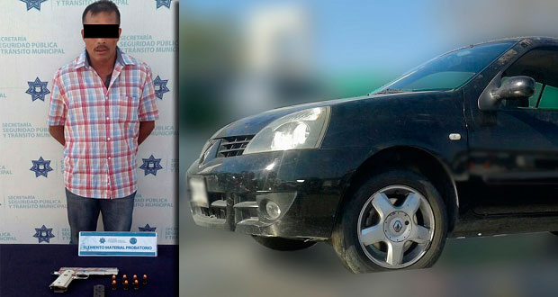 Detienen a sujeto por robo a cuentahabiente