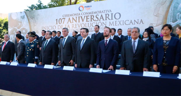 Gali conmemora el 107 aniversario de la Revolución Mexicana