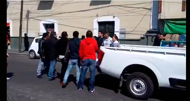 Por riña entre ambulantes del CH e inspectores, Segom presenta denuncia