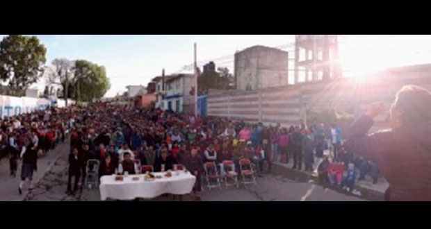 En colonia Tlanesse, invitan a aniversario de Antorcha