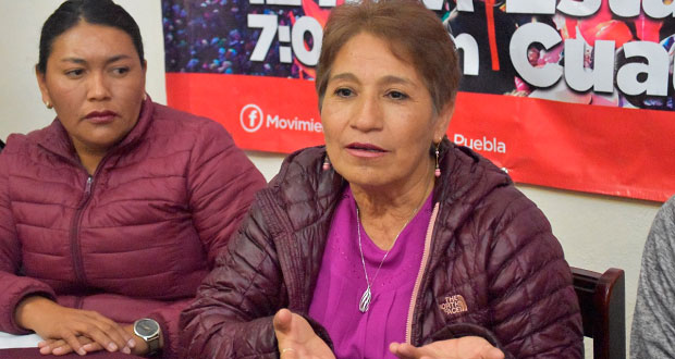 En Puebla capital, Córdova Morán invita a festejo de Antorcha
