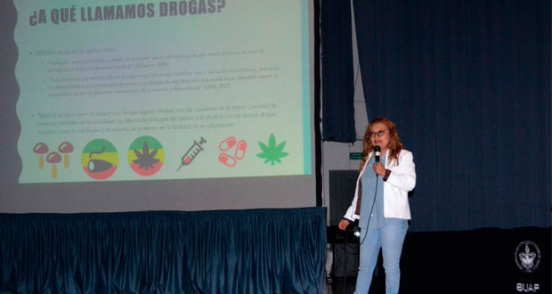 Gloria Enríquez, especialista de BUAP, habla sobre las adicciones