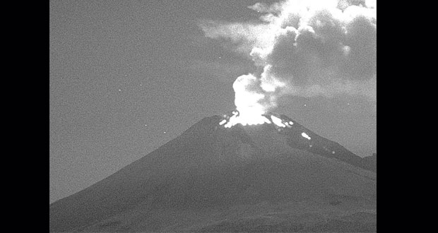 Popocatépetl entra en etapa de actividad continua: Cenapred