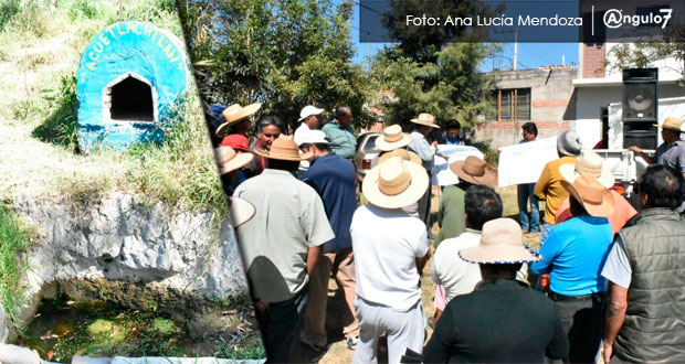 Vuelven a clausurar obras de complejo que afectaría manantial en Coronango