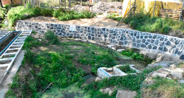 Vuelven a clausurar obras de complejo que afectaría manantial en Coronango