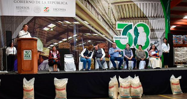 Diconsa atiende a 3 millones de poblanos de zonas rurales