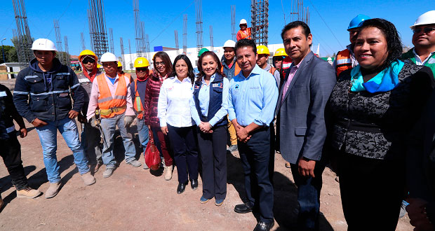 Colocan primera piedra de Smdif en San Andrés Cholula