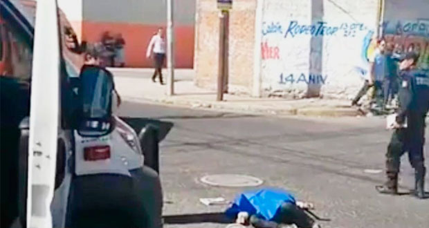 Mujer muere atropellada por ruta 37 en Puebla capital