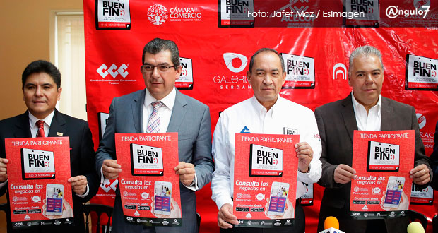 El Buen Fin en Puebla dejará 8 mil 600 mdp a comercios tras sismo