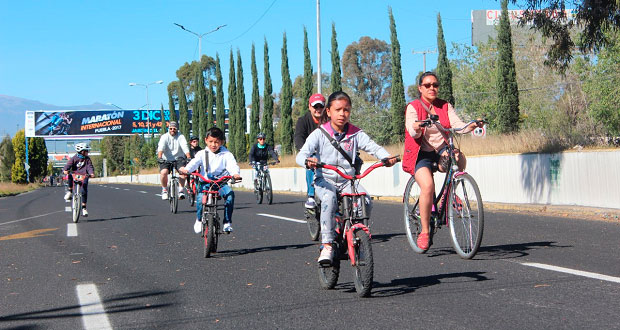Más de 6 mil personas participan en Vía Recreativa Metropolitana