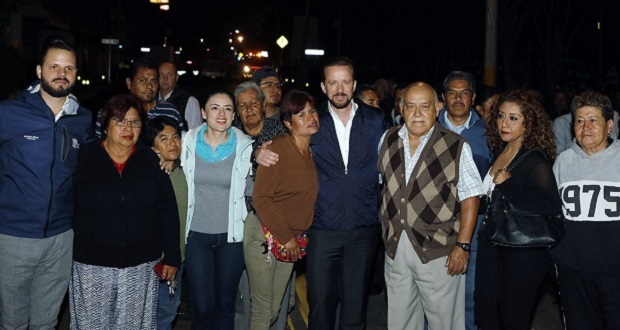 Luis Banck entrega vialidad rehabilitada con inversión de 6 mdp