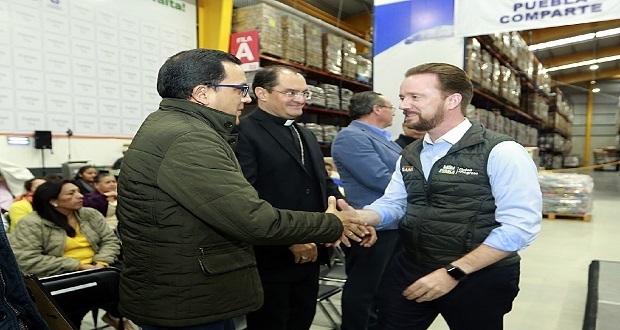 Puebla Comparte donaría 20 toneladas de alimento por mes en 2018
