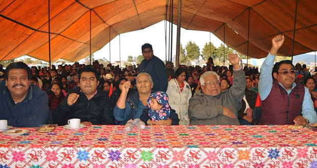 En Zacapoaxtla, piden hacer del voto “el arma de liberación”