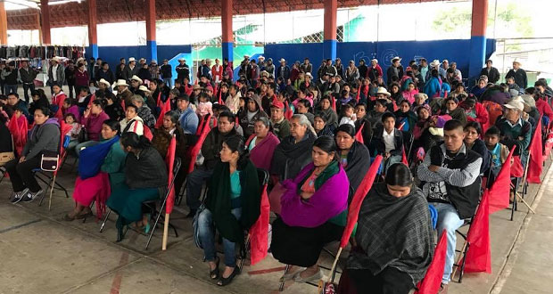 Sedatu apoya con construcción de casas en Chiconcuautla: Antorcha