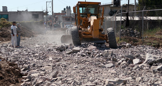 Invierten 1.4 mdp en ampliación de drenaje en Ocoyucan