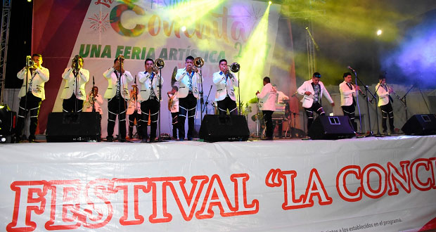 Con música y jaripeo, concluye festival Conchita 2017 en Atlixco