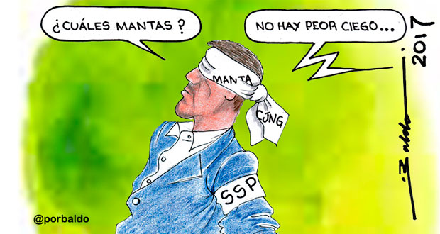 Caricatura: La inseguridad que no se quiere ver