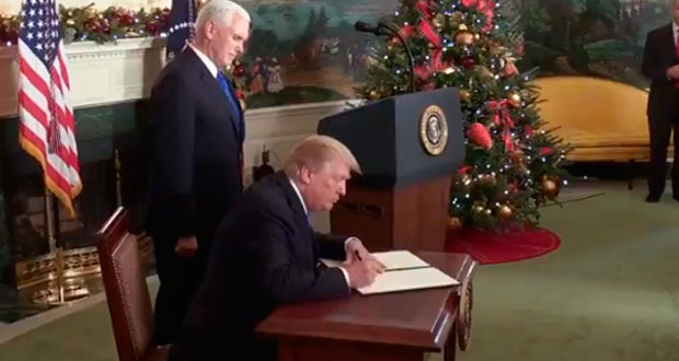Trump reconoce que Jerusalén es capital de Israel