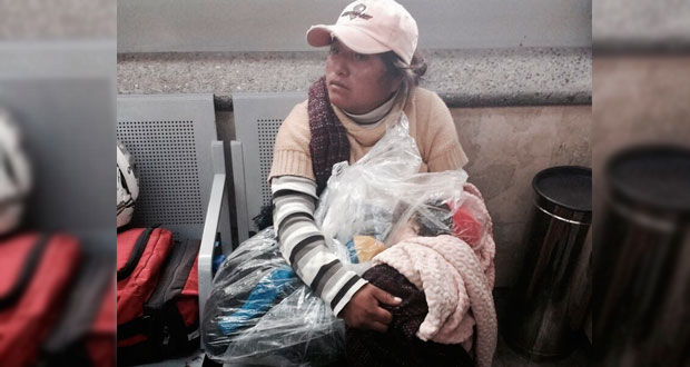 Mujer trataba de viajar de la CDMX a Puebla con su hijo muerto