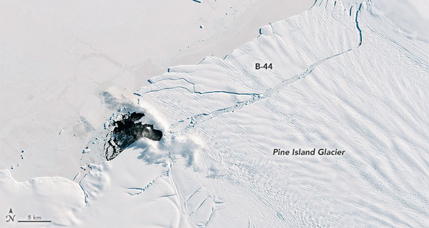 Desprendimiento de iceberg en la Antártida causa alerta mundial