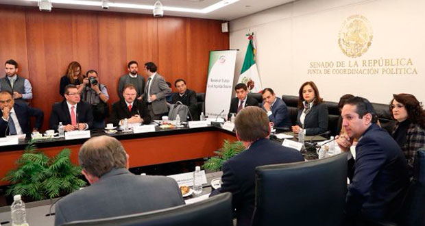 En Senado, gobernadores del PRI y PAN apoyan Ley de Seguridad