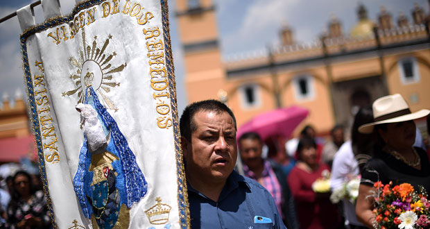 Reabre sus puertas el Santuario de los Remedios en Cholula
