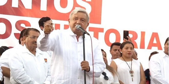 De 2 a 6 de febrero, 1ª gira de AMLO por Puebla como precandidato