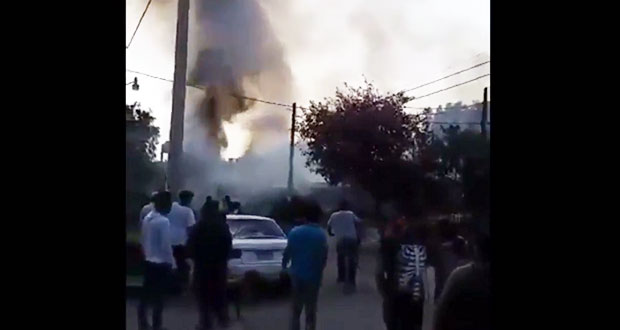 Nuevo polvorín explota en Tultepec, Edomex