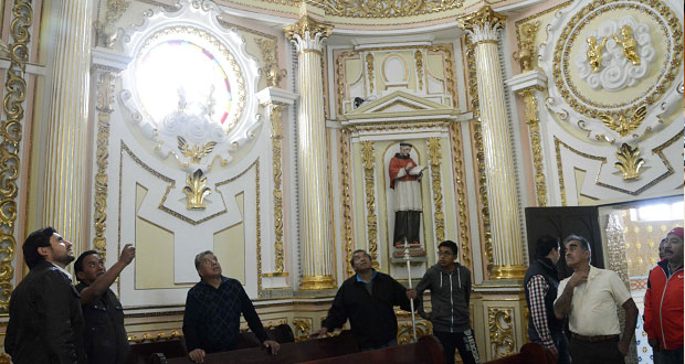 Reconstrucción del santuario de los Remedios va al 90 por ciento: JJ