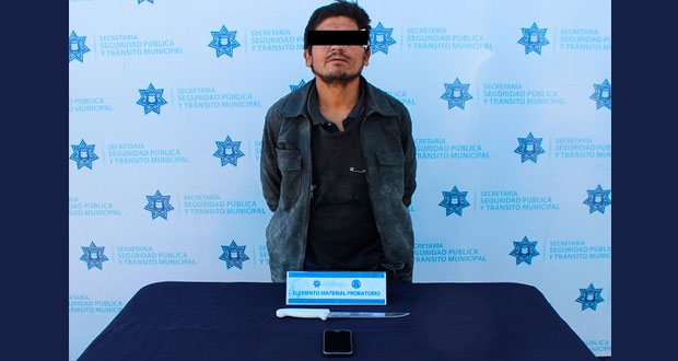 Detienen a asaltante de transeúnte en Camino a La Resurrección