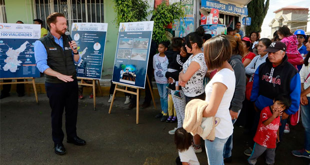 Inicia pavimentación en dos calles de San Sebastián de Aparicio