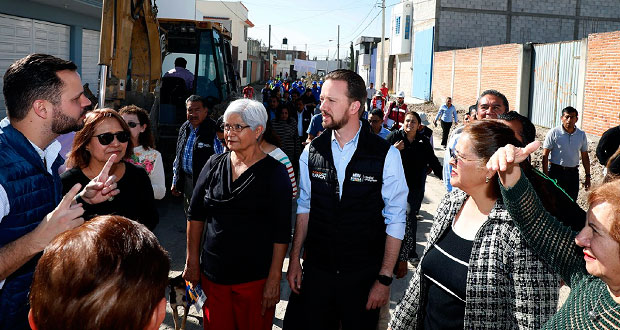 Arranca pavimentación en calles de Unidad Satélite Magisterial