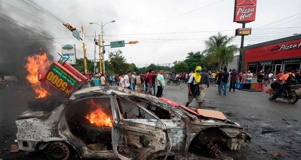 Violencia y fraude en elección presidencial de Honduras