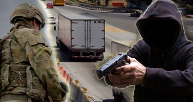 Militar mata a sujeto que intentó asaltarlo en la Puebla-Orizaba