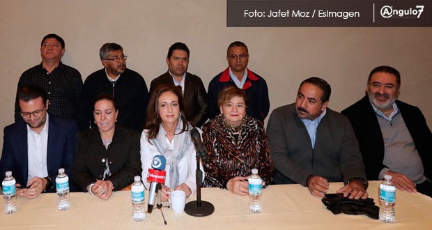 Panistas poblanos retan a Moreno Valle a competir con Anaya por candidatura