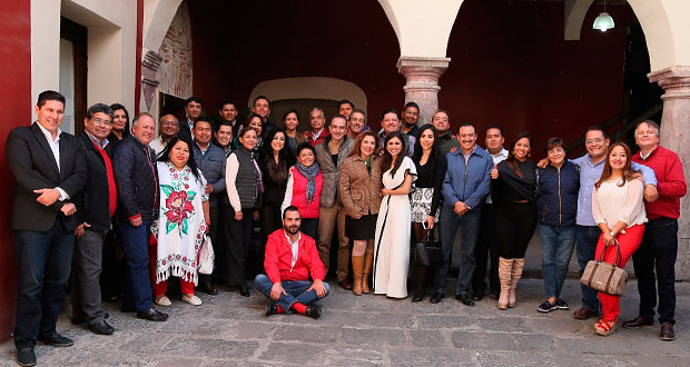 Chidiac pide unidad a líderes priistas de Puebla capital para 2018